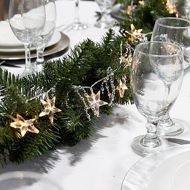 LumaBase Battery Operated String Lights with Lighted Stars