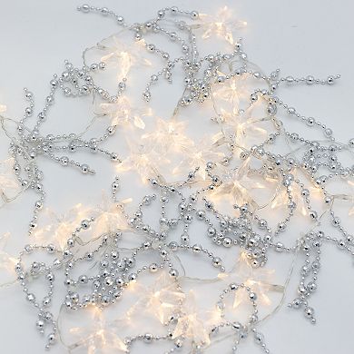 LumaBase Battery Operated String Lights with Lighted Stars