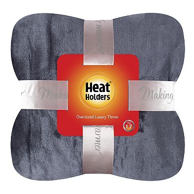 Heat Holders Heatweaver Plush Throw Blanket