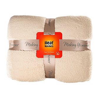 Heat Holders Super Plush Sherpa Bedding Blanket
