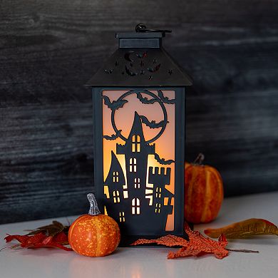 LumaBase Luminarias Battery Operated Flame Effect Lantern Outdoor Decor