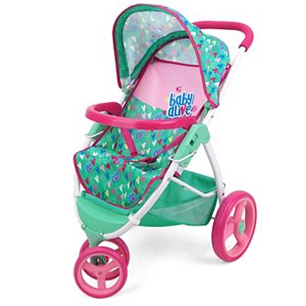 509 Crew Baby Alive Doll Jogging Stroller