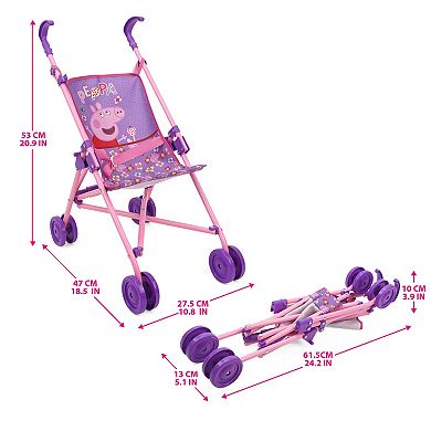 509 Crew Peppa Pig Doll Umbrella Stroller