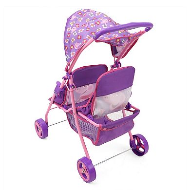 509 Crew Peppa Pig Twin Doll Stroller