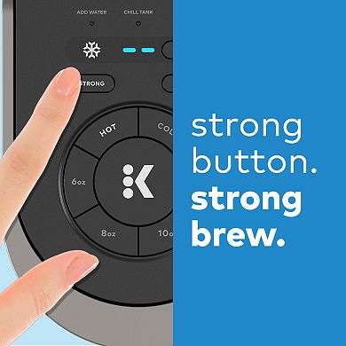 Keurig K-Brew + Chill Iced or Hot Single-Serve K-Cup Coffee Maker with MultiStream and QuickChill Technology