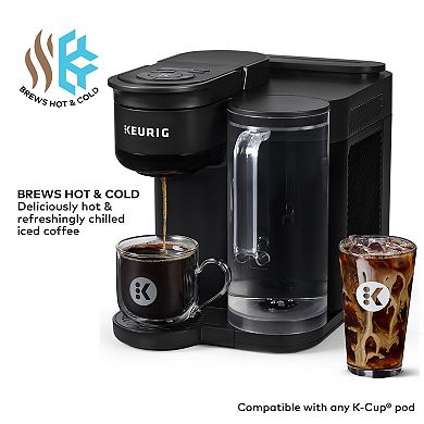 Keurig K-Brew + Chill Iced or Hot Single-Serve K-Cup Coffee Maker with ...