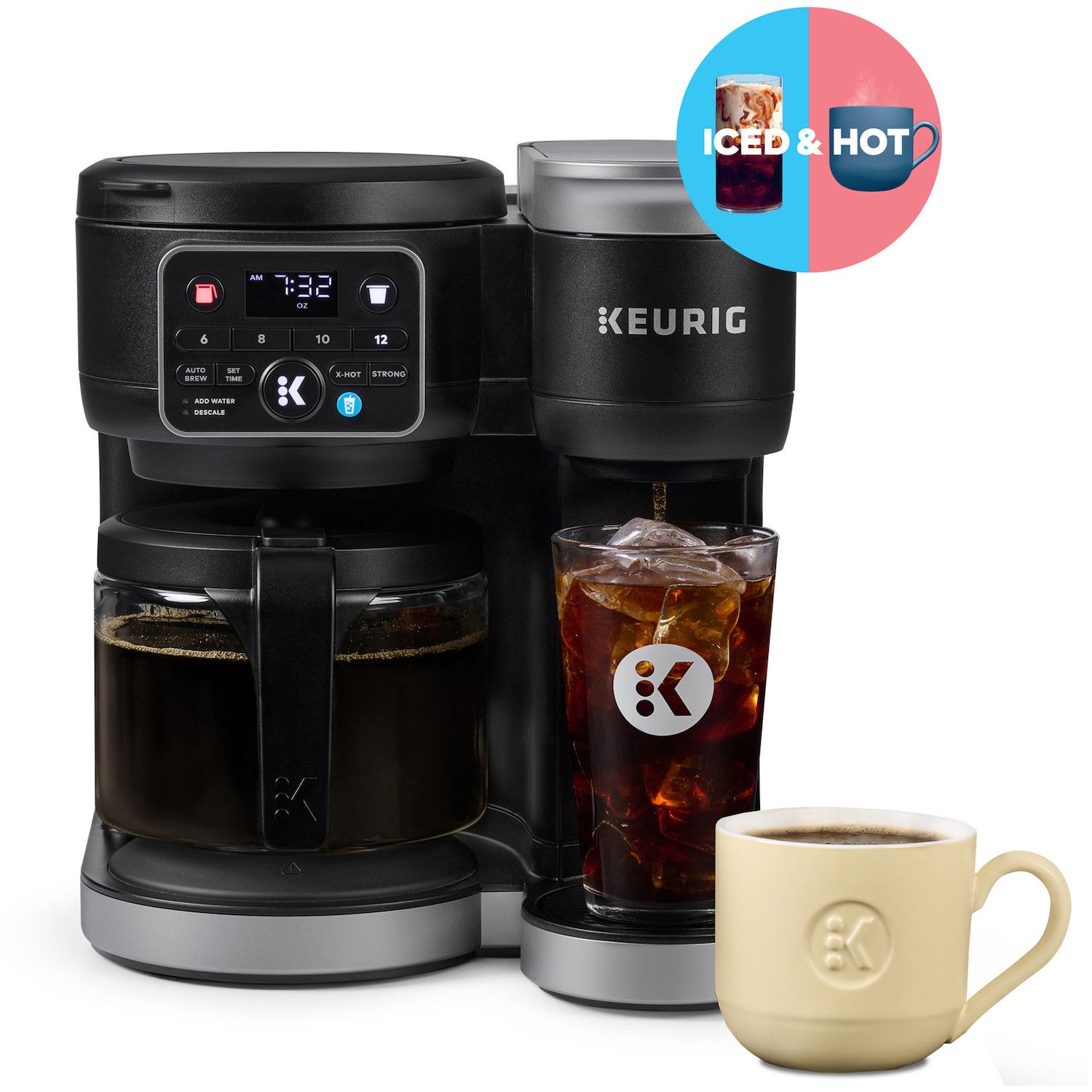 Keurig K-Duo Hot & Iced Single Serve & Carafe Coffee Maker