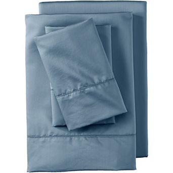 Lands' End 700 Thread Count Luxe Sateen Egyptian Cotton Sheet Set or Pillowcases