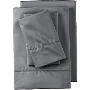 Lands' End 700 Thread Count Luxe Sateen Egyptian Cotton Sheet Set or Pillowcases