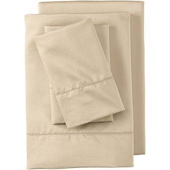 Lands' End 700 Thread Count Luxe Sateen Egyptian Cotton Sheet Set or Pillowcases
