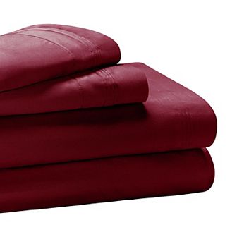 SUPERIOR Egyptian Cotton 650 Thread Count Solid Deep Pocket Sheet Set and Pillowcases