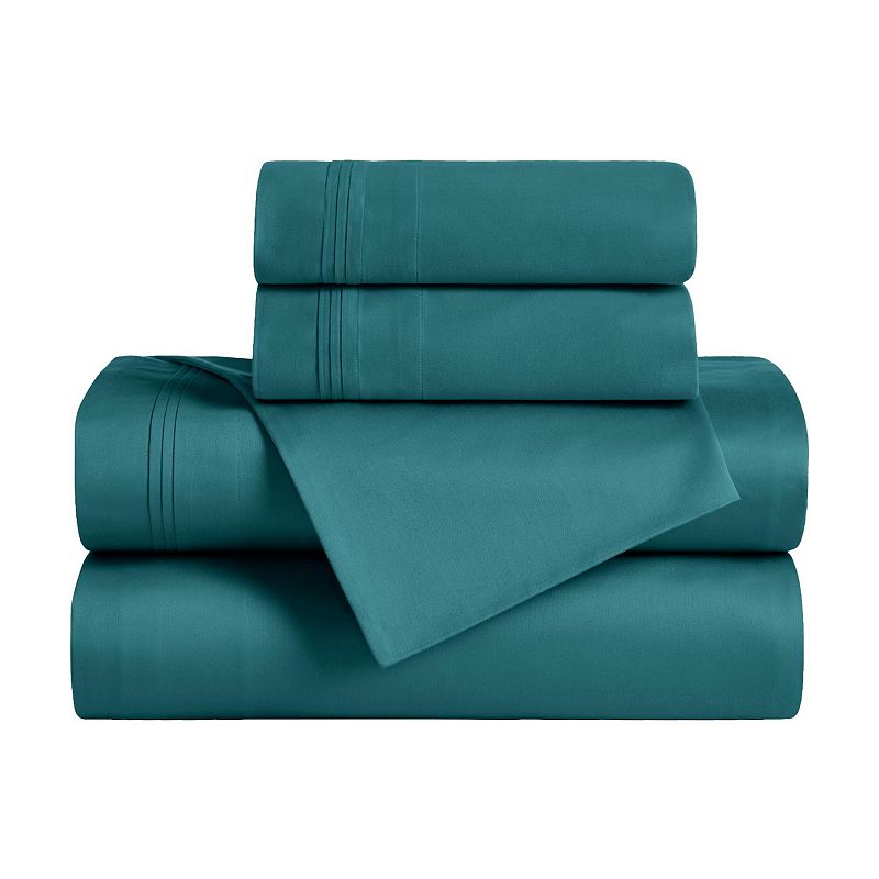 UPC 190052105614 product image for SUPERIOR Egyptian Cotton 650 Thread Count Solid Deep Pocket Sheet Set and Pillow | upcitemdb.com