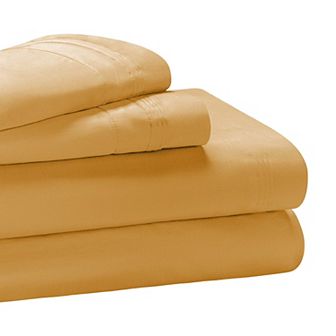 SUPERIOR Egyptian Cotton 650 Thread Count Solid Deep Pocket Sheet Set and Pillowcases