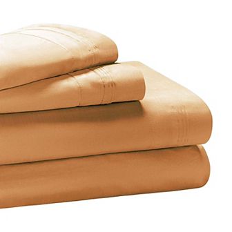 SUPERIOR Egyptian Cotton 650 Thread Count Solid Deep Pocket Sheet Set and Pillowcases
