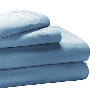 SUPERIOR Egyptian Cotton 650 Thread Count Solid Deep Pocket Sheet Set and Pillowcases