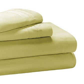SUPERIOR Egyptian Cotton 650 Thread Count Solid Deep Pocket Sheet Set and Pillowcases