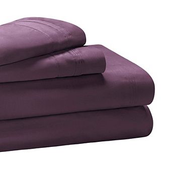 SUPERIOR Egyptian Cotton 650 Thread Count Solid Deep Pocket Sheet Set and Pillowcases