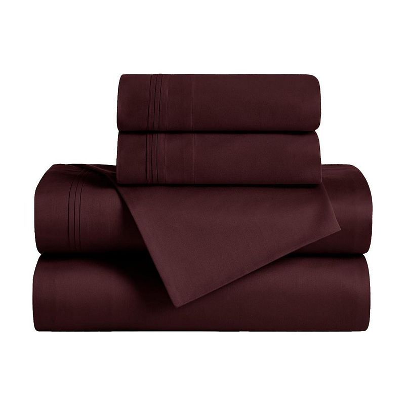UPC 190052279841 product image for SUPERIOR Egyptian Cotton 650 Thread Count Solid Deep Pocket Sheet Set and Pillow | upcitemdb.com