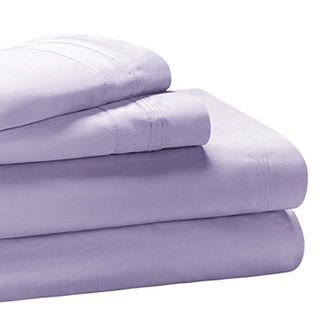 SUPERIOR Egyptian Cotton 650 Thread Count Solid Deep Pocket Sheet Set and Pillowcases