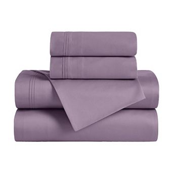 SUPERIOR Egyptian Cotton 650 Thread Count Solid Deep Pocket Sheet Set and Pillowcases