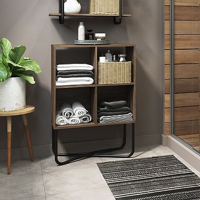 Techni Mobili Modern Geometric Bookcase