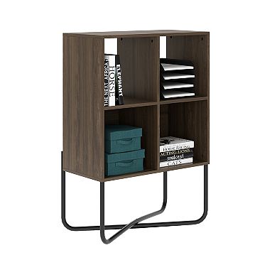 Techni Mobili Modern Geometric Bookcase