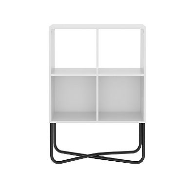 Techni Mobili Modern Geometric Bookcase