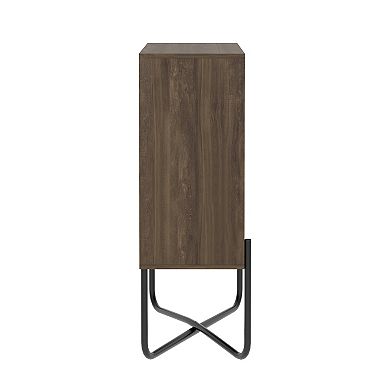 Techni Mobili Modern Geometric Bookcase