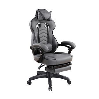 Techni Mobili Gaming Racing Style Fully Reclining Executive Office Chair