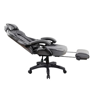 Techni Mobili Gaming Racing Style Fully Reclining Executive Office Chair