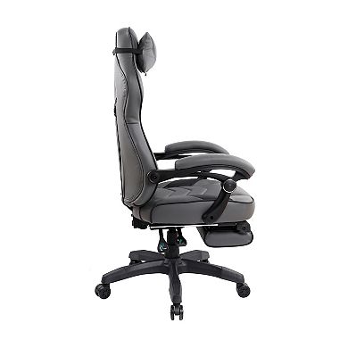 Techni Mobili Gaming Racing Style Fully Reclining Executive Office Chair
