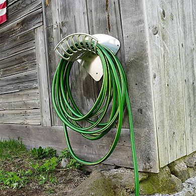 Kings County Tools Wall-Mounted Outdoor Hose Holder for 100-foot 1/2-in. Hose