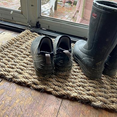 Kings County Tools Woven Jute Doormat