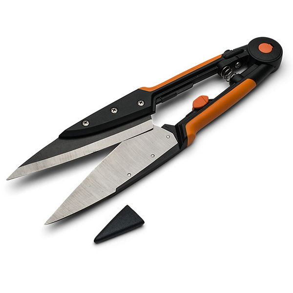 Kings County Tools Hand Edging Shear Garden Clippers - Orange Black