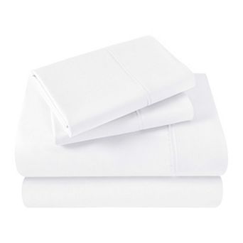 SUPERIOR Egyptian Cotton Blend Solid 400 Thread Count Sheet Set or Pillowcases