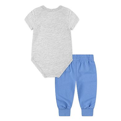Baby Boys Nike Nikemoji Baseball Bodysuit and Pants 2-Piece Set