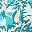 Teal Layered Palms