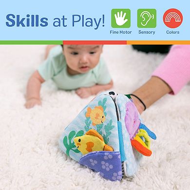 Melissa & Doug Ocean Tummy Time Triangle Infant Baby Toy
