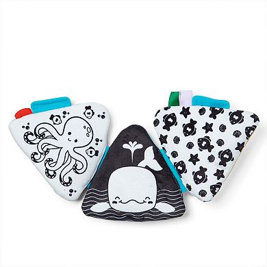 Melissa & Doug Ocean Tummy Time Triangle Infant Baby Toy