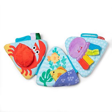 Melissa & Doug Ocean Tummy Time Triangle Infant Baby Toy