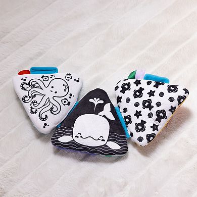 Melissa & Doug Ocean Tummy Time Triangle Infant Baby Toy