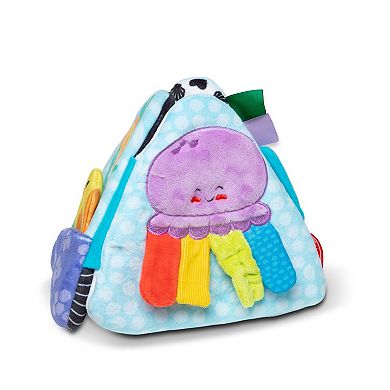 Melissa & Doug Ocean Tummy Time Triangle Infant Baby Toy