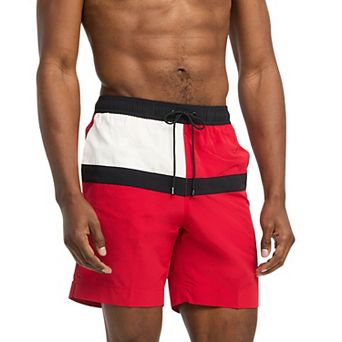 Men's Tommy Hilfiger 7" Drawstring Swim Trunks