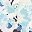 Aqua Blue Floral
