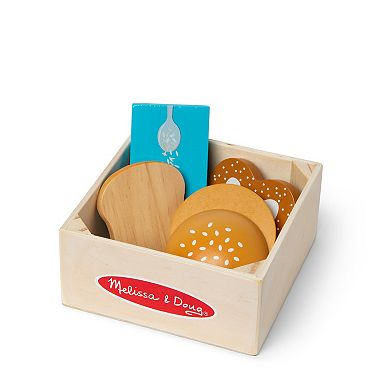 Melissa & Doug Wooden Food Groups Grains Play Food Set