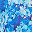 Blue Lace Floral