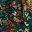 Teal Textured Floral