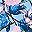 French Blue Floral