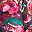 Pink Watercolor Garden