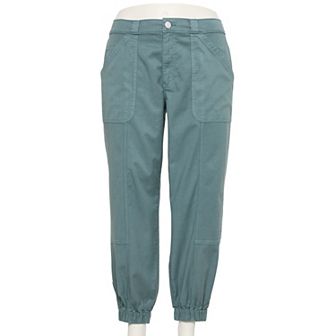 Juniors' Plus Size SO® Mid Rise Utility Joggers
